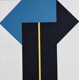 Print, Composition Abstraite, Léon Wuidar