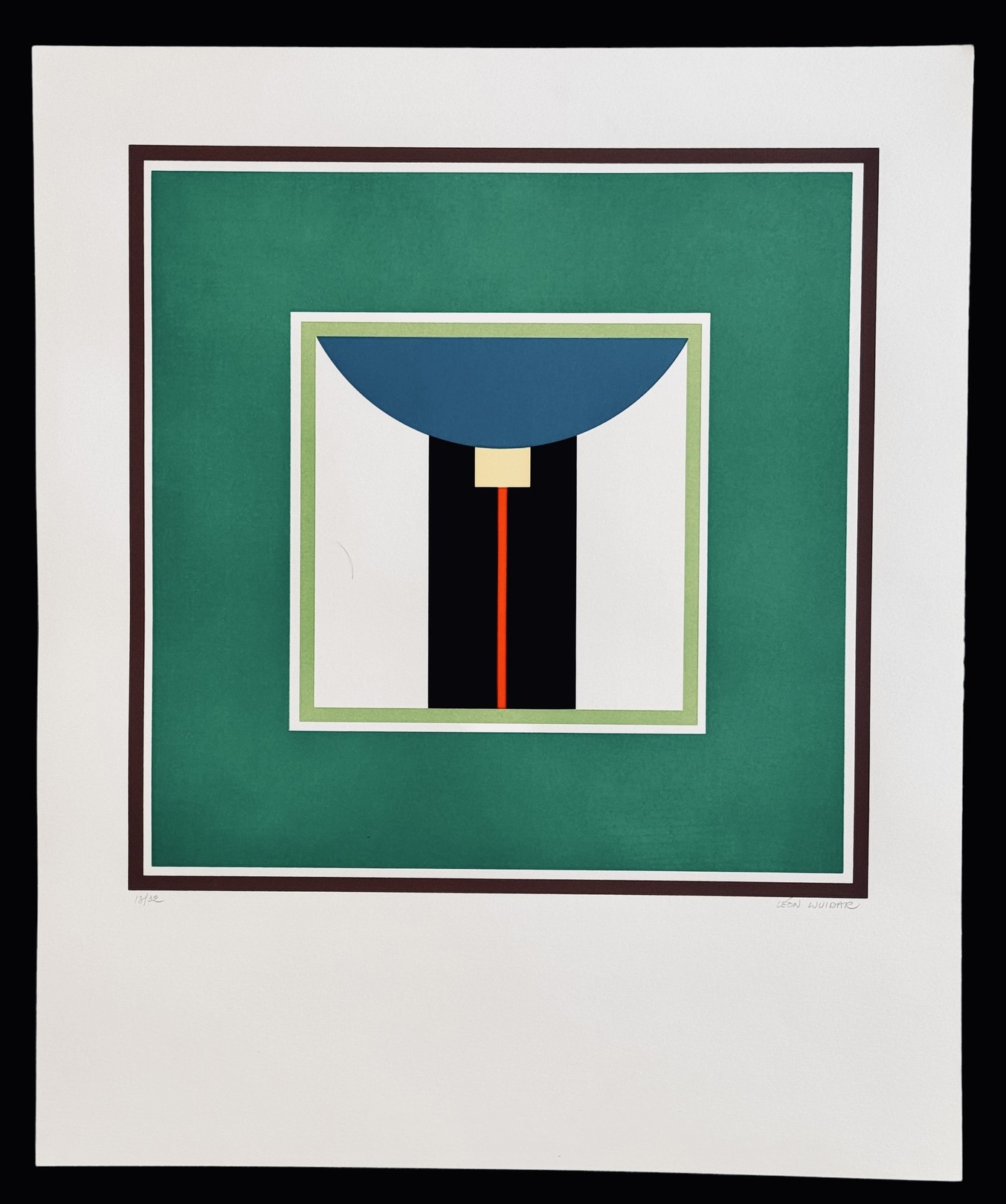 Léon Wuidar, Composition Abstraite (1) Léon Wuidar, Composition Abstraite (1)