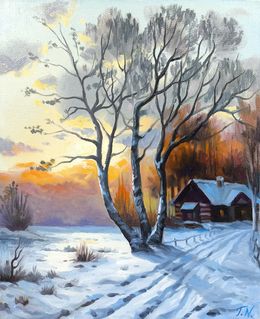 Painting, The Way Home, Tamar Nazaryan