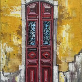 Gemälde, The Mystery Red Door, Arevik Gasparyan