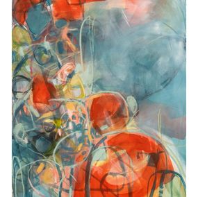 Gemälde, Flow VII, Carolina Ferreyra