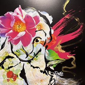 Gemälde, The owl, Ayane Matsuzaki