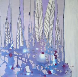 Painting, L'eco delle piume Tutto ciò che sfiora resta., Lorena Fonsato