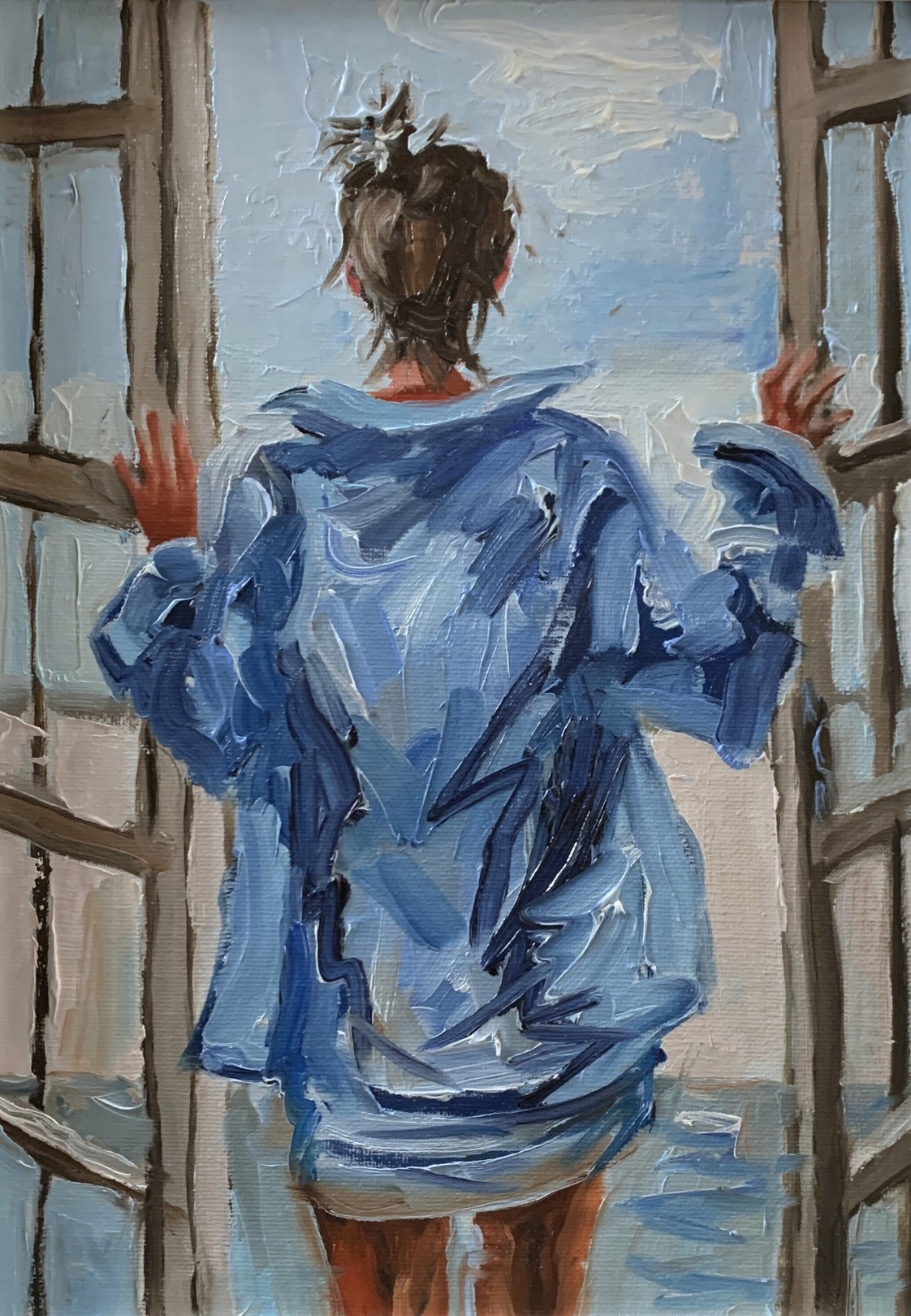 Schagen Vita, Woman, Window View Schagen Vita, Woman, Window View