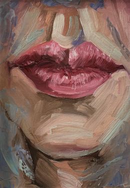Gemälde, Red lips, Schagen Vita