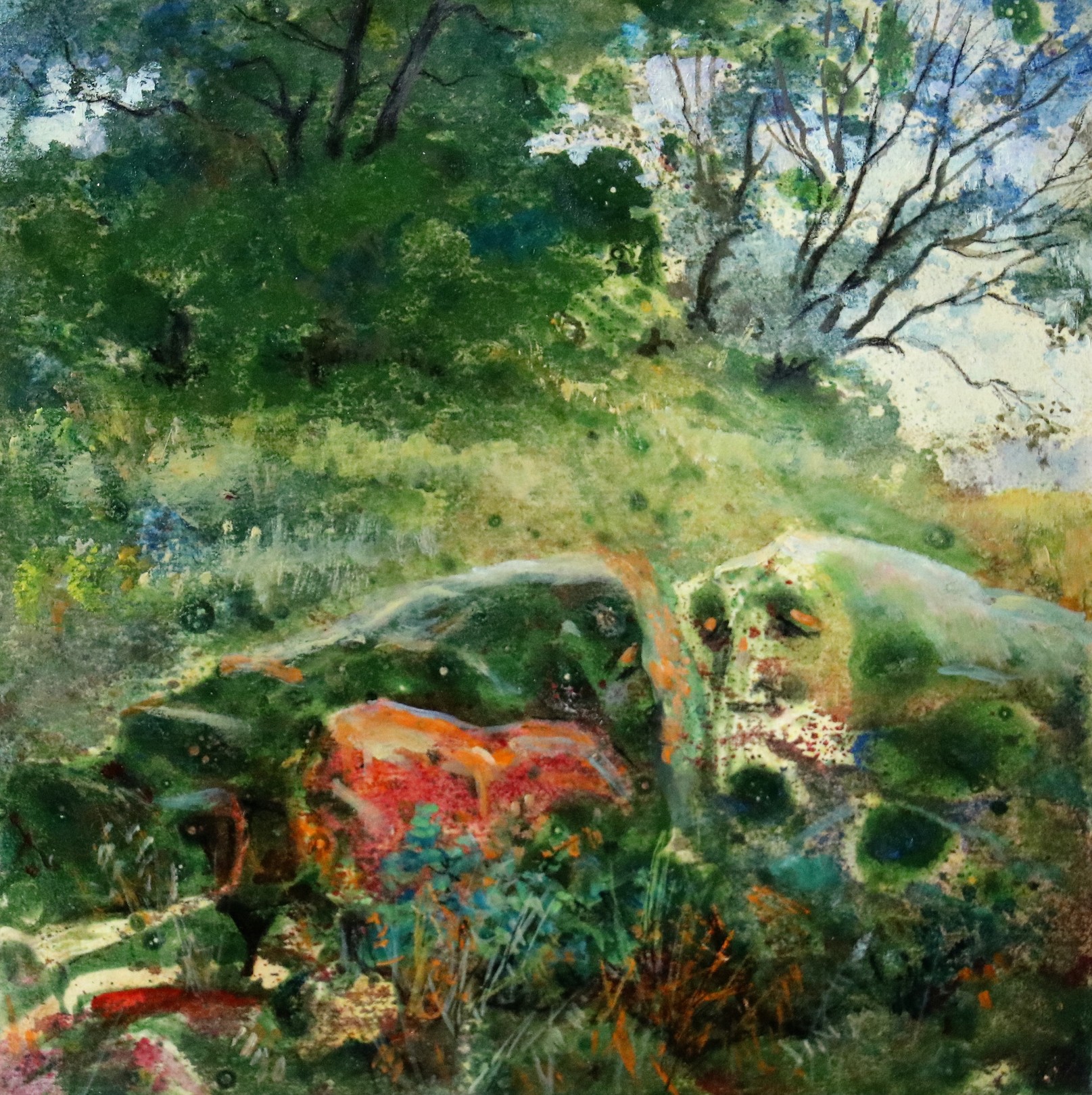Vitaly Duhnevich, At the clearing Vitaly Duhnevich, At the clearing