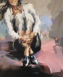 Peinture, Souliers Vernis, Murielle Vanhove