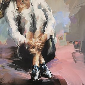 Gemälde, Souliers Vernis, Murielle Vanhove
