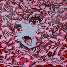 Painting, Chun-Ja’s Multiverse Story - Chunja Face 3, Shin Seung-Hun