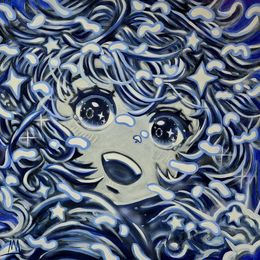 Painting, Chunja’s Multiverse Story - Chunja Face 4, Shin Seung-Hun
