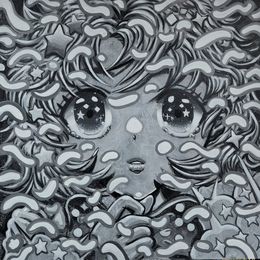 Painting, Chunja’s Multiverse Story - Chunja Face 5, Shin Seung-Hun
