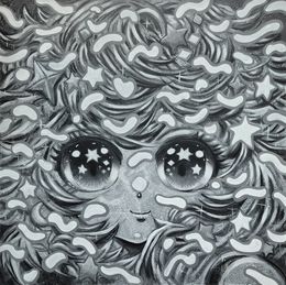 Painting, Chunja’s Multiverse Story - Chunja Face 6, Shin Seung-Hun