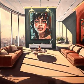Gemälde, Loft New York, Lorann Lacave-ladeuix