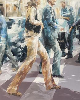 Peinture, Passage Piéton, Murielle Vanhove