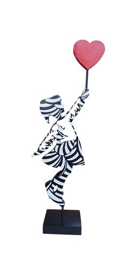 Sculpture, La fillette psyché, Ravi