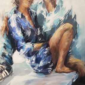 Gemälde, Moment volé, Murielle Vanhove