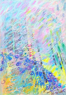 Fine Art Drawings, In my garden 20250426, Yaki Li