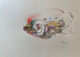 Fine Art Drawings, Poisson magique, Hélène Lagnieu