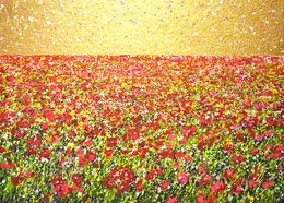 Painting, Poppy field 6, Iryna Kastsova