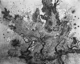 Fine Art Drawings, Mother of nature n°3, Imhathai Suwatthanasilp