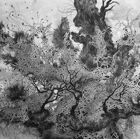 Fine Art Drawings, Mother of nature n°3, Imhathai Suwatthanasilp