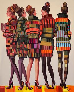 Gemälde, When colors tell a story, Trayko Popov