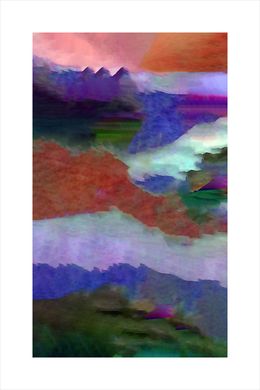 Print, 3 Peaks, Angela Cameron
