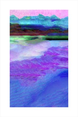 Print, Deep Blue Sea, Angela Cameron