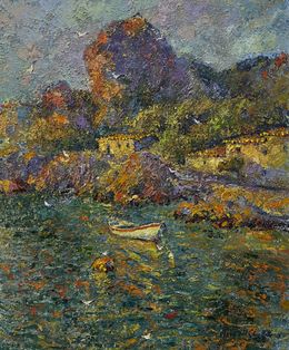 Gemälde, Where time floats slowly, Andrii Chebotaru