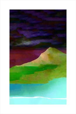 Print, Mountain River No.1, Angela Cameron