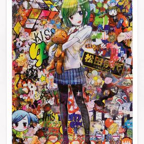 Drucke, Harajuku Kiss (framed hand signed lithograph), Mr.