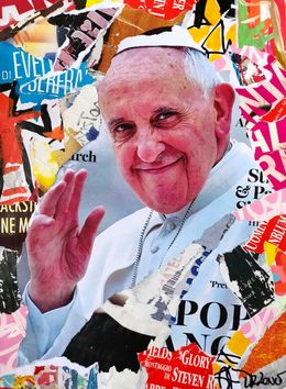 Gemälde, Papa Francesco, Dr. Love