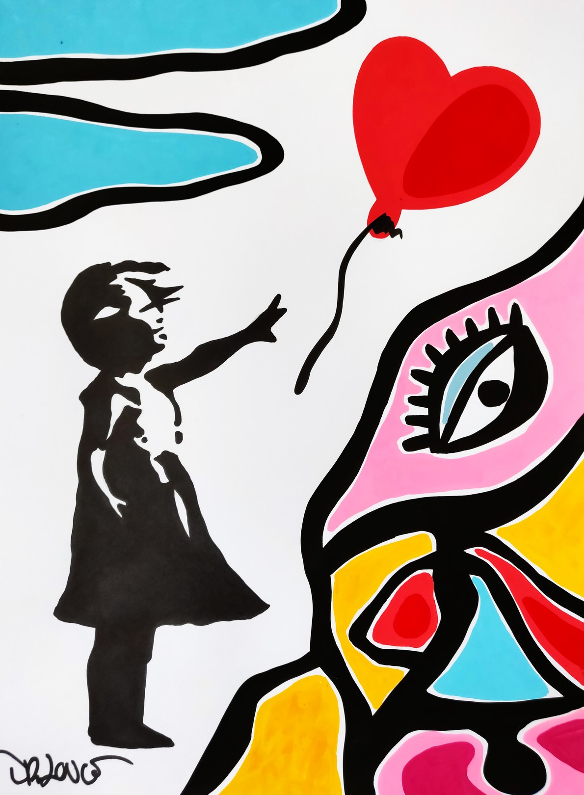 Dr. Love, Love and hope (a tribute to Banksy) Dr. Love, Love and hope (a tribute to Banksy)