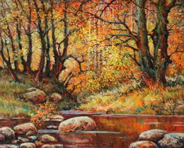 Painting, Gold autumn, Vitaly Duhnevich