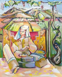Peinture, In the Shade of Grapes, Anahit Mirijanyan