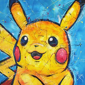 Gemälde, Pikachu, Martin