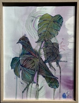 Dessin, Pigeon-Monstera, Mister X