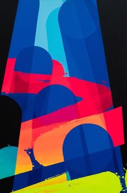Gemälde, Fuerte Apache, Franck Noto a.k.a. Zest