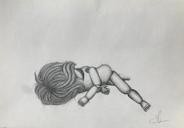 Fine Art Drawings, Doll, Olivia Moélo