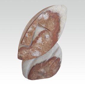 Sculpture, Face 6 - Portrait 6, Zachariah Njobo
