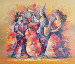 Peinture, Ladies in Jazz, Hayk Miqayelyan