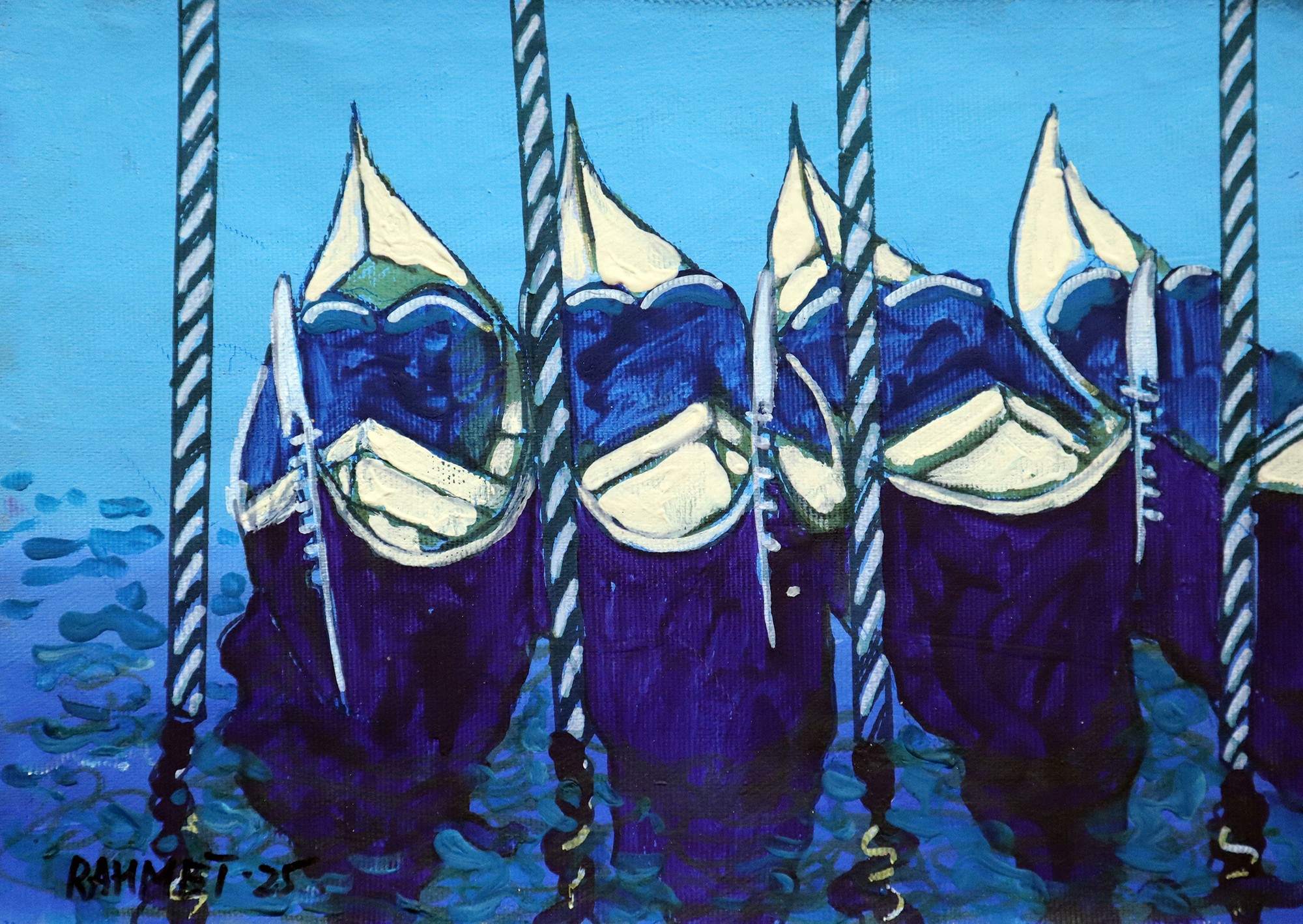 Rakhmet Redzhepov (Ramzi), Venetians Gondolas 1 Rakhmet Redzhepov (Ramzi), Venetians Gondolas 1