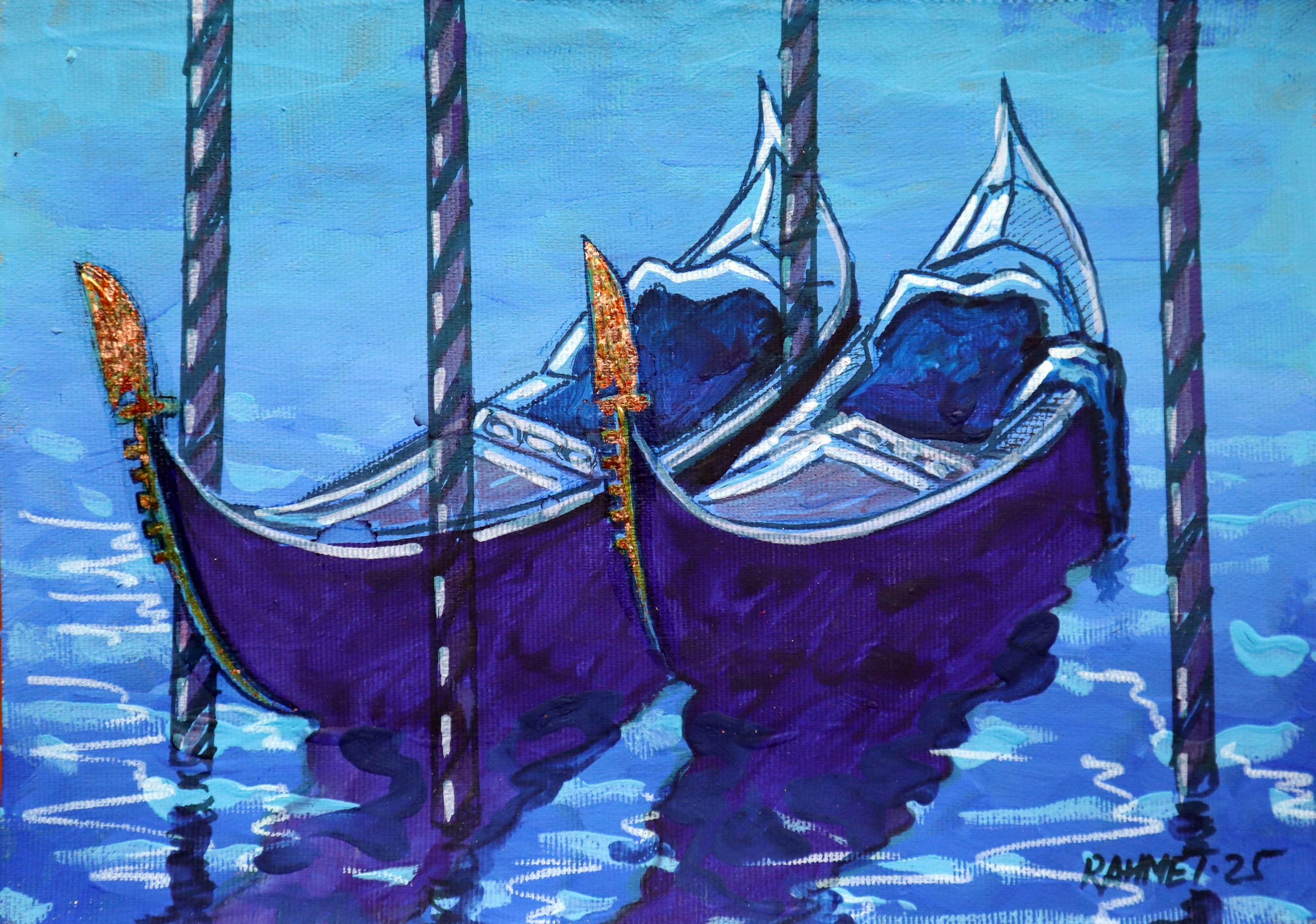 Rakhmet Redzhepov (Ramzi), Venetians Gondolas 2 Rakhmet Redzhepov (Ramzi), Venetians Gondolas 2