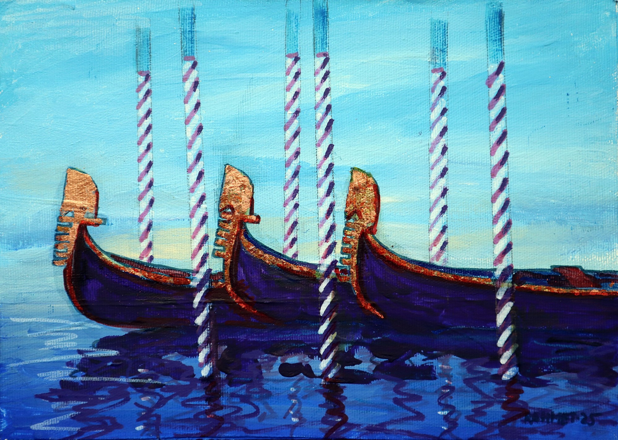 Rakhmet Redzhepov (Ramzi), Venetians Gondolas 3 Rakhmet Redzhepov (Ramzi), Venetians Gondolas 3