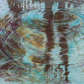 Peinture, Troubler l'eau et le ciel, Nadine Pillon
