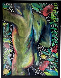 Painting, Nu, Marion Dauga