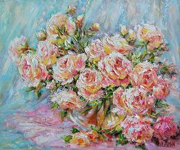 Gemälde, Roses, Olga Artim