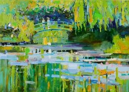 Peinture, Water Lilies, Yehor Dulin