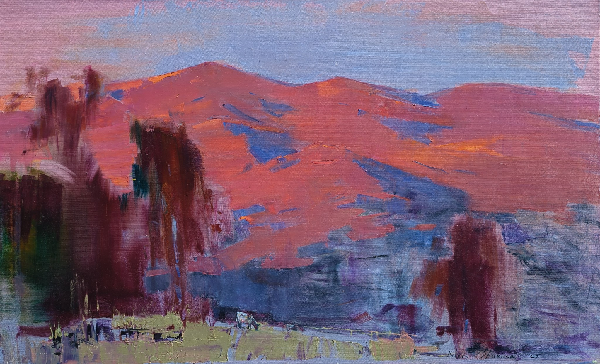 Helen Shukina, The Magic of Evening Peaks Helen Shukina, The Magic of Evening Peaks
