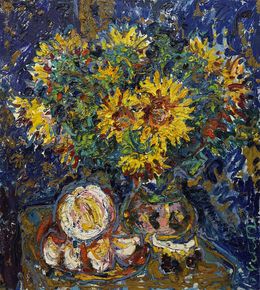 Painting, Sunflowers, Andrii Chebotaru
